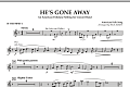 He's Gone Away (An American Folktune Setting for Concert Band) - Bb Trumpet 1