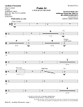 Psalm 24 - Aux. Perc.