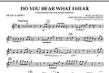 Do You Hear What I Hear - Solo Bb Clarinet