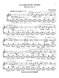 Le sommeil de l'enfant (Berceuse), Op. 35