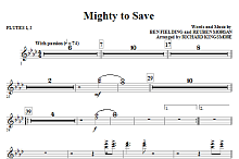 Mighty To Save - Flute 1 & 2 