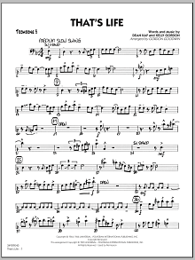 That's Life - Trombone 3 