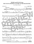 Theme and Fugue from The Young Person's Guide to the Orchestra - Euphonium in Bass Clef