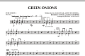 Green Onions - Percussion 1