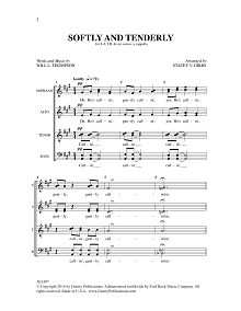 Softly and Tenderly 