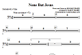 None But Jesus - Trombone 3/Tuba