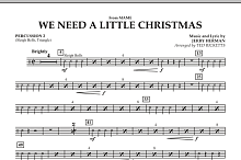 We Need A Little Christmas (from Mame) - Percussion 2 