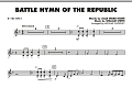 Battle Hymn of the Republic - Bb Trumpet