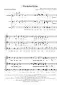 Summertime (arr. Anna Tabbush)