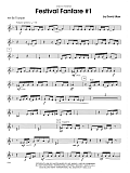 Festival Fanfare #1 - 4th Bb Trumpet