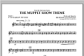 The Muppet Show Theme - Pt.3 - Eb Alto Sax/Alto Clar.