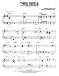Thou Swell [Jazz version] (arr. Brent Edstrom)