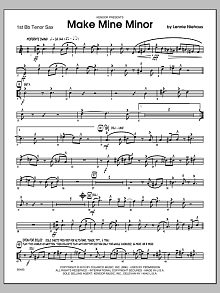Make Mine Minor - 1st Bb Tenor Saxophone 