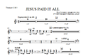 Jesus Paid It All - Bb Trumpet 2,3