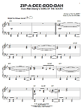 Zip-A-Dee-Doo-Dah [Jazz version] (arr. Brent Edstrom)