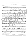 Theme and Fugue from The Young Person's Guide to the Orchestra - Trombone 1