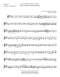 Ego sum panis vivus (ed. Ryan Kelly) - Violin 2