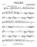 I Wanna Rock - Alto Sax