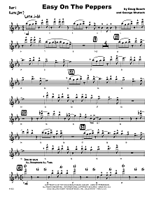 Easy On The Peppers - Flute 