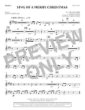 Sing of a Merry Christmas (Full Orchestra) - Bb Clarinet 2