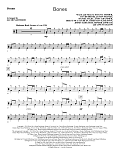 Bones (feat. OneRepublic) (arr. Jacob Narverud) - Drums
