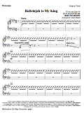 Hallelujah To My King - Percussion