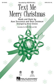 Text Me Merry Christmas (arr. Roger Emerson) 