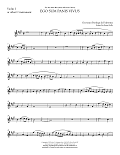 Ego sum panis vivus (ed. Ryan Kelly) - Violin 1