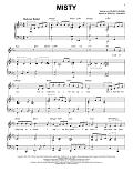 Misty [Jazz version] (arr. Brent Edstrom)