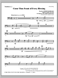 Come, Thou Fount Of Every Blessing - Trombone 1 & 2