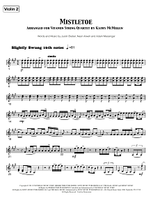 Mistletoe - Violin 2 