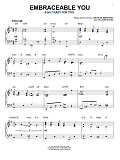 Embraceable You [Jazz version] (arr. Brent Edstrom)