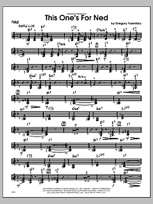 This One's For Ned - Piano 
