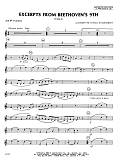 Excerpts From Beethoven's 9th - 2nd Bb Trumpet