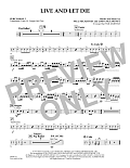 Live and Let Die - Percussion 2