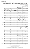 Children, Go Tell It on the Mountain - Full Score