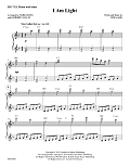 I Am Light (arr. Mark Hayes and Kimberly Lilley) - Electronic Keyboard