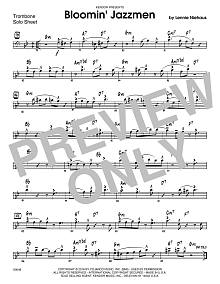 Bloomin' Jazzmen - Sample Solo - Bass Clef Instr. 