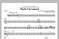 Maybe I'm Amazed - Drums