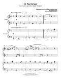 In Summer (from Disney's Frozen) (arr. Mona Rejino)