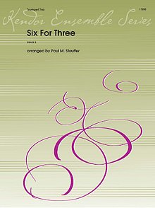 Six For Three - Full Score 