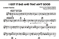 I Got It Bad and That Ain't Good - Alternate Tenor Sax