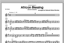 African Blessing (Bwana Awabariki) - Violin 1 