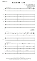 Beautiful Name (Orchestra) - Full Score