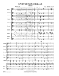 Spirit Of New Orleans (March) - Full Score