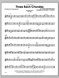 Three Bach Chorales - Baritone Sax