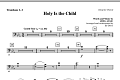 Holy Is The Child - Trombone 1 & 2