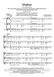 Shallow (arr. Jake Alexander) 