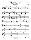 Thank You Lord - Orchestration