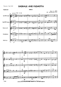 Chorale And Fughetta - Full Score